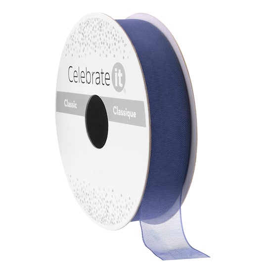 5/8" x 7yd. Sheer Organza Ribbon by Celebrate It® Classic